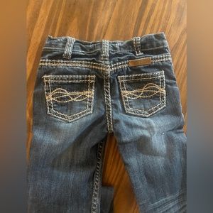 Girls size 9 cowgirl tuff bootcut jeans